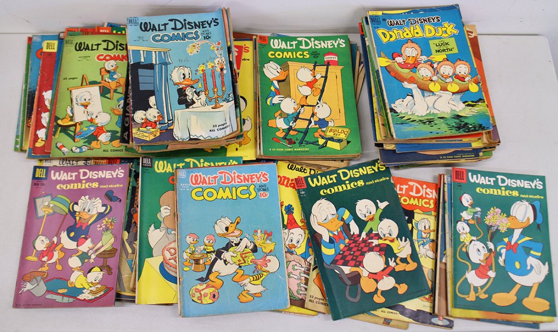 VINTAGE 1940'S & 1950'S WALT DISNEY COMIC BOOKS (1 of 3)