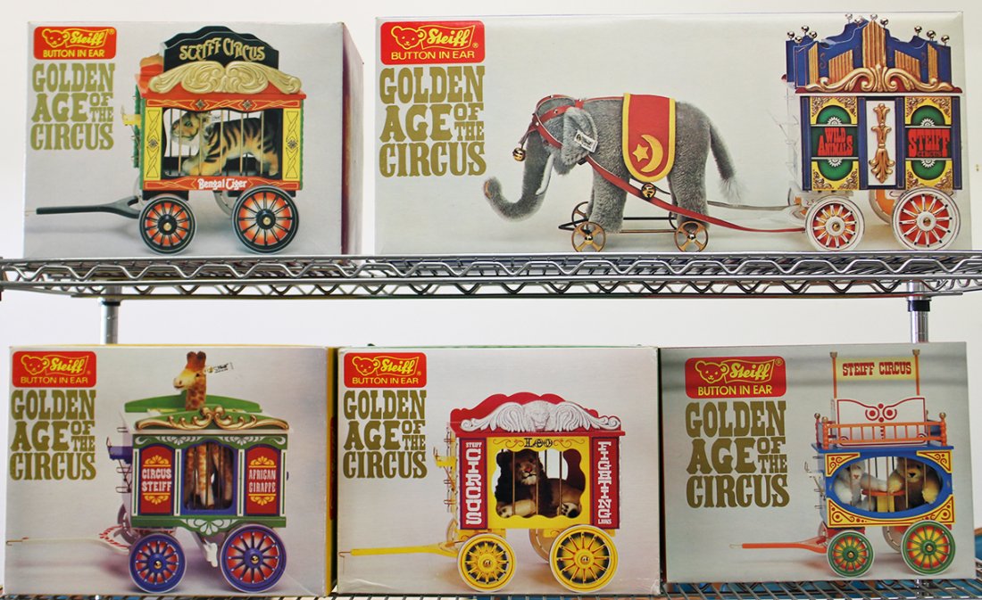 STEIFF GOLDEN AGE OF THE CIRCUS COMPLETE SET (1 of 1)