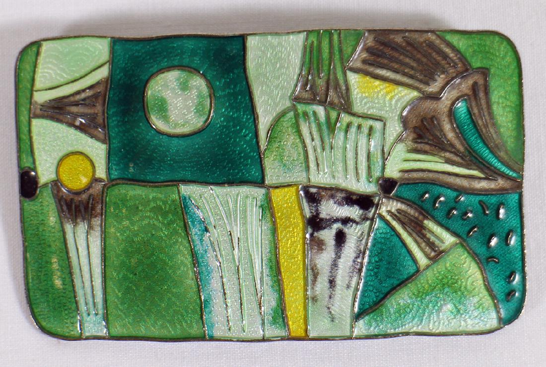 DAVID ANDERSEN STERLING SUMMER BROOCH (1 of 3)