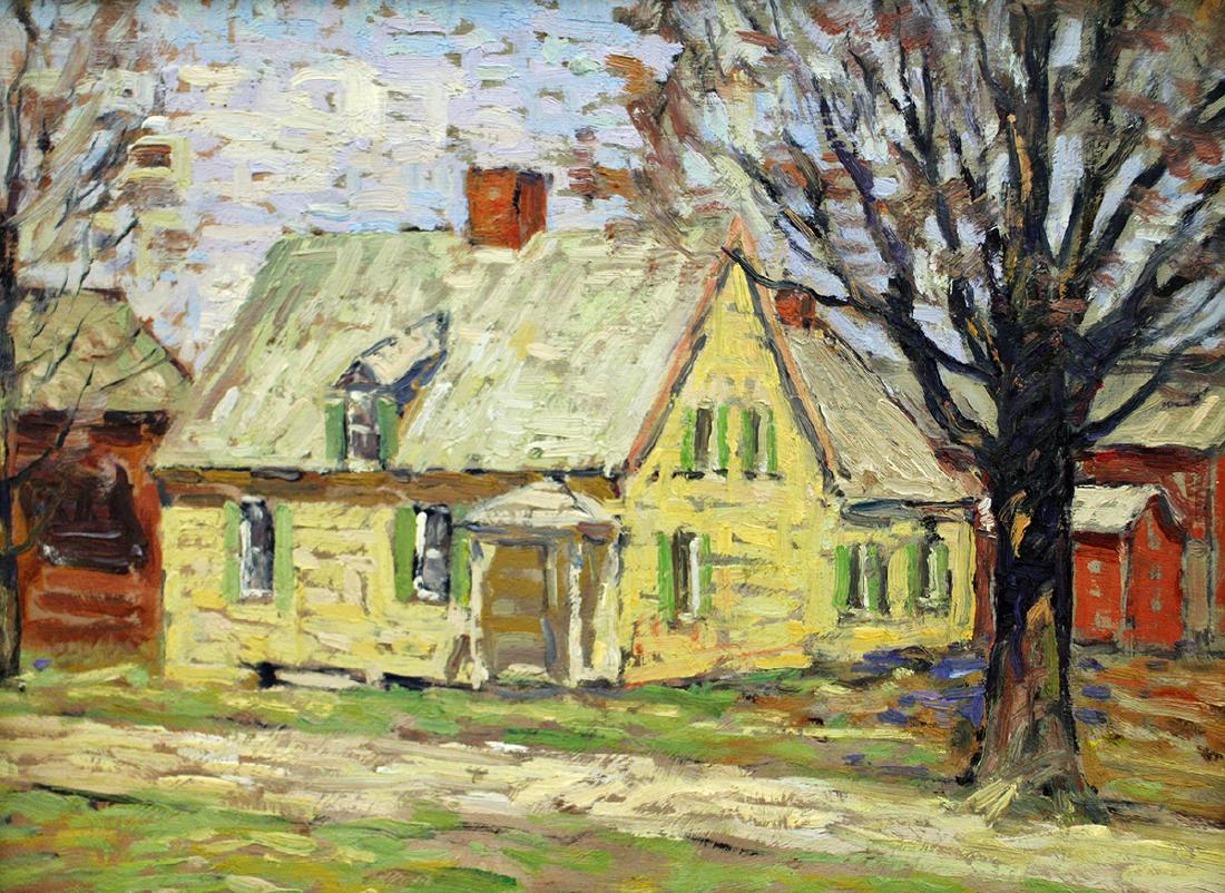 HORACE BROWN DOUBLE SIDED PAINTING (1 of 3)