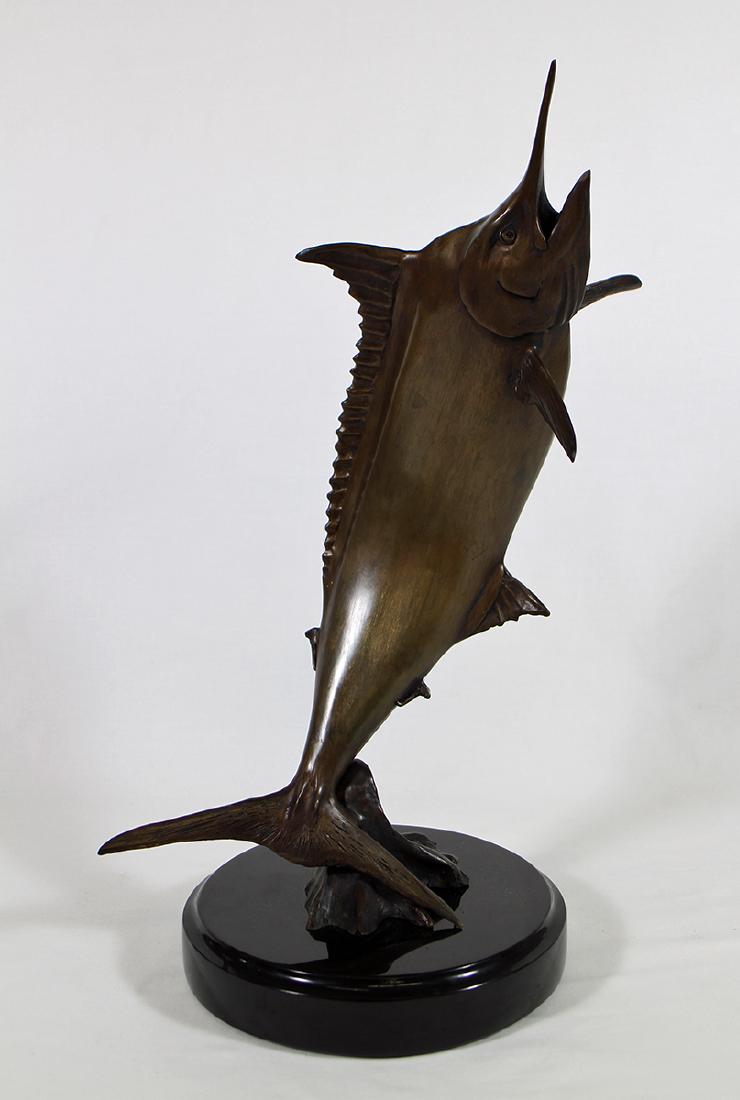 CAPTAIN PIERRE PIERCE BRONZE FISH SCULPTURE (1 of 3)