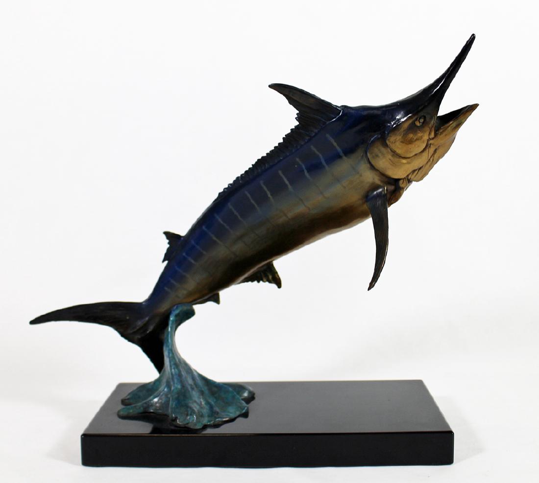 CAPTAIN PIERRE PIERCE BRONZE FISH SCULPTURE (1 of 3)