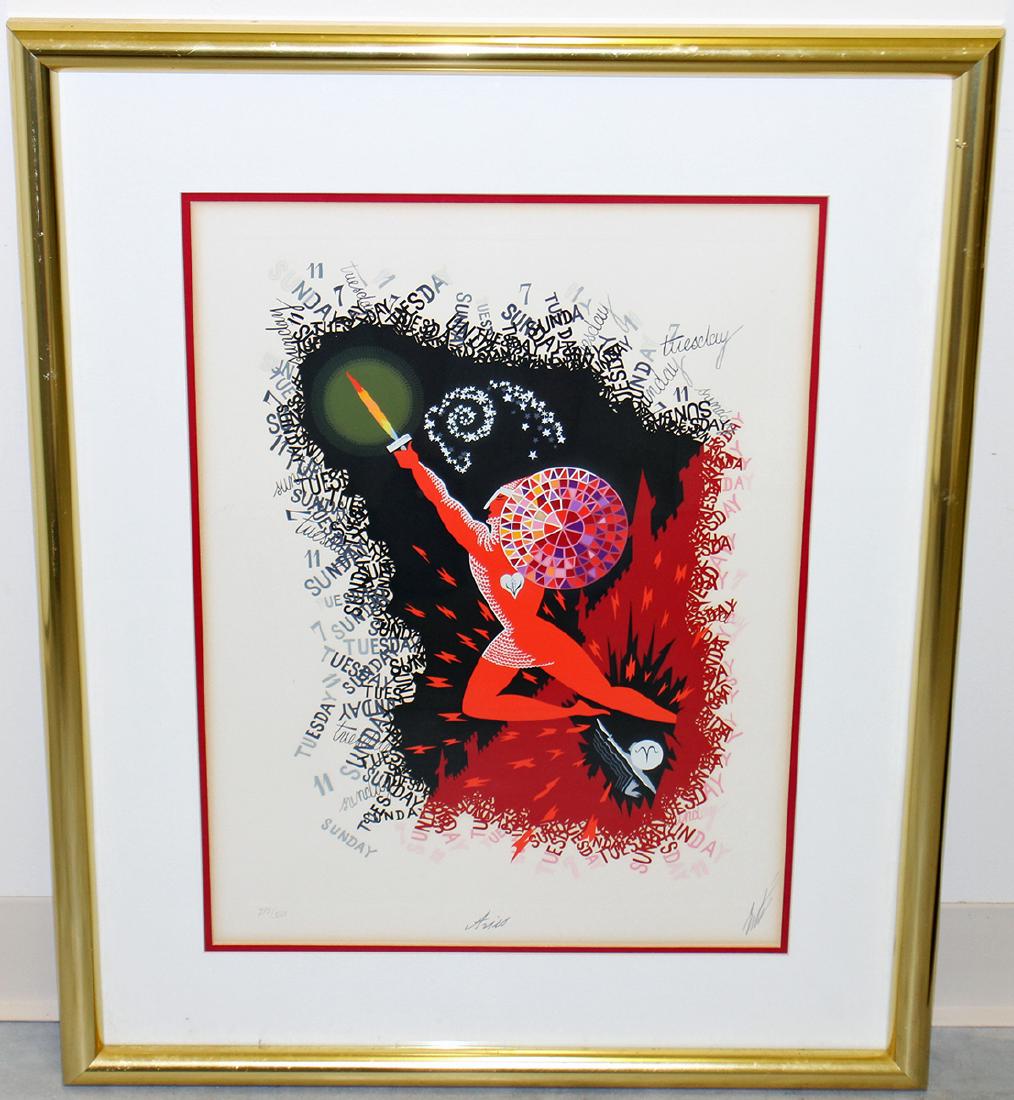 ERTE ARIES ZODIAC SERIGRAPH (1 of 4)