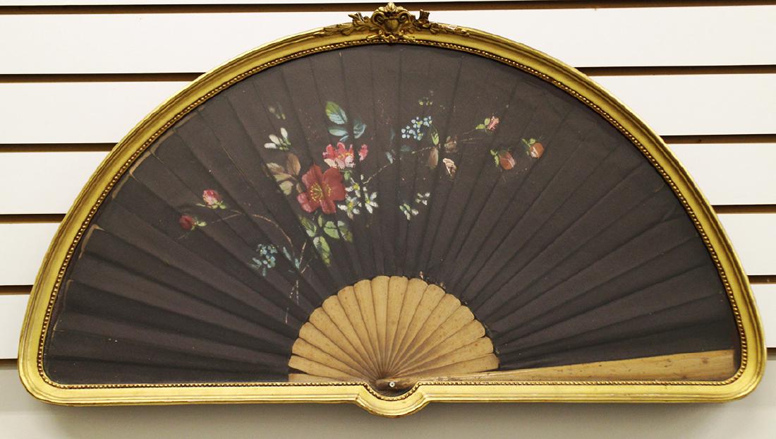 VICTORIAN FRAMED FAN (1 of 2)