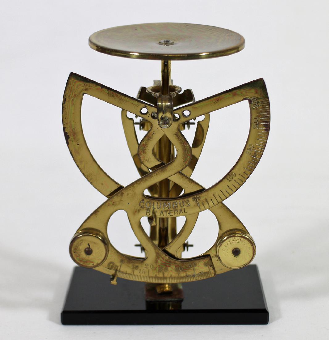 VINTAGE COLUMBUS BILATERAL POSTAL SCALE (1 of 2)