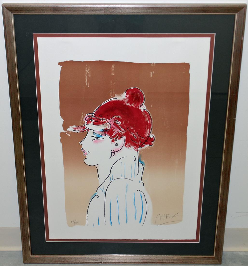 PETER MAX GIRL FROM IBIZA LITHOGRAPH (1 of 3)