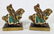 VINTAGE MARION BRONZE KNIGHT HORSE BOOKENDS