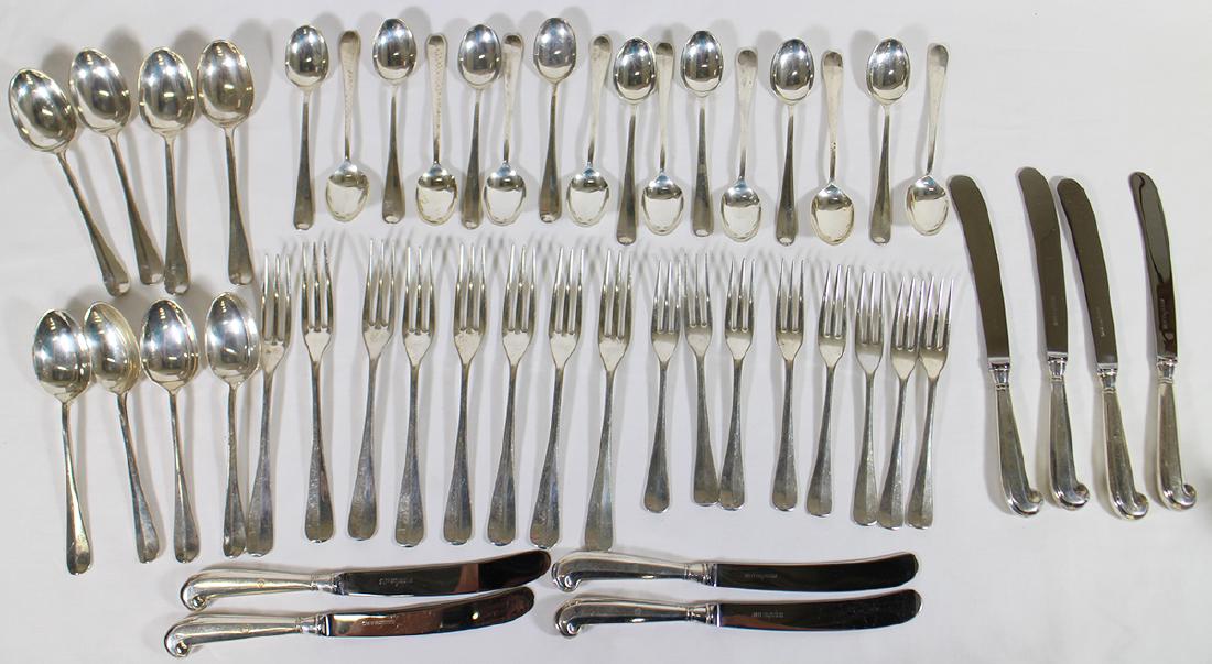 STIEFF STERLING SILVER FLATWARE - SERVICE FOR 8 (1 of 4)