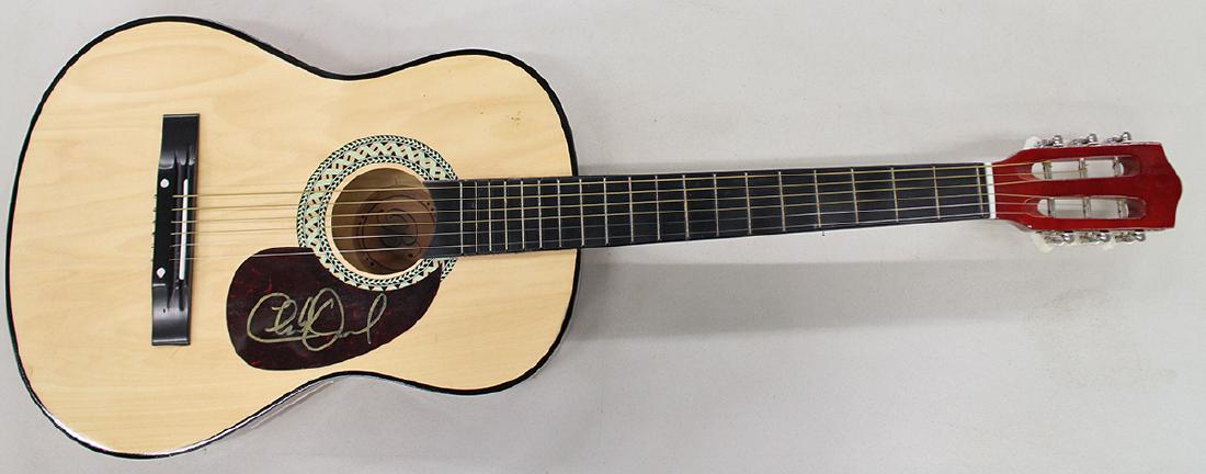 CHARLIE DANIELS AUTOGRAPHED ACOUSTIC GUITAR: Charlie Daniels autographed signed acoustic guitar.