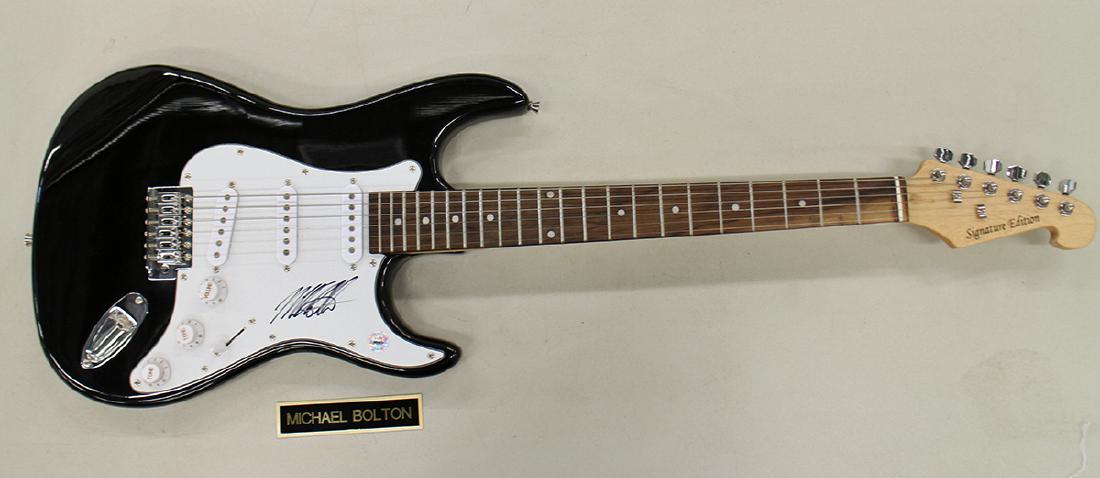 MICHAEL BOLTON AUTOGRAPHED ELECTRIC GUITAR (1 of 3)