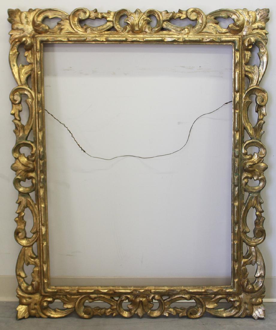 VENETIAN STYLE LARGE GOLD GILT FRAME (1 of 3)