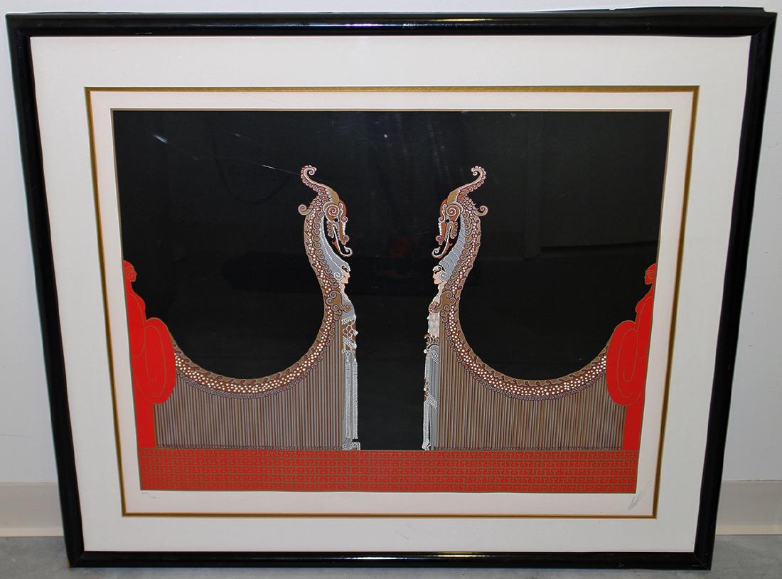 ERTE "ALADDIN & HIS BRIDE" SERIGRAPH (1 of 4)