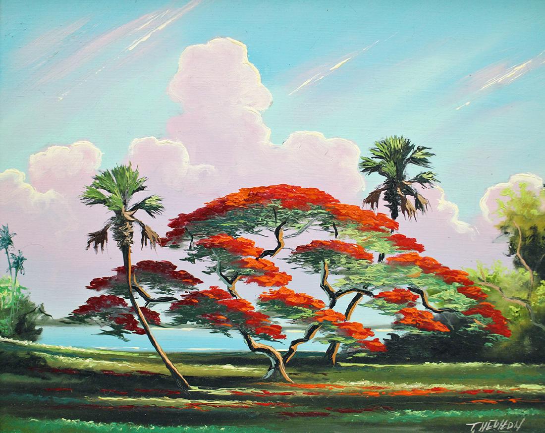 TRACY NEWTON PAINTING (1 of 2)