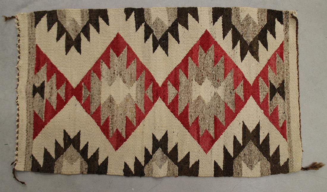 NATIVE AMERICAN TEXTILE RUG (1 of 2)