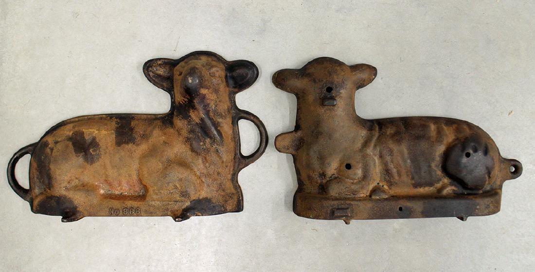 VINTAGE GRISWOLD CAST IRON LAMB MOLD 866