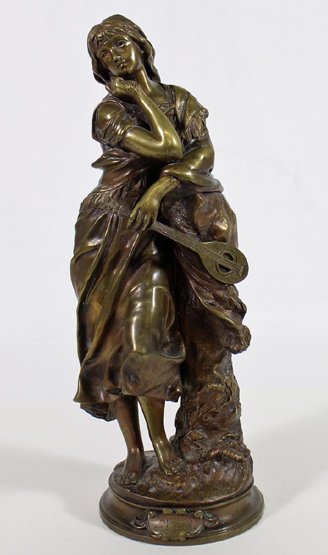 ADRIEN GAUDEZ FRENCH BRONZE SCULPTURE (1 of 5)