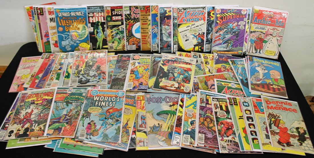 100+ VINTAGE COMIC BOOKS (1 of 7)