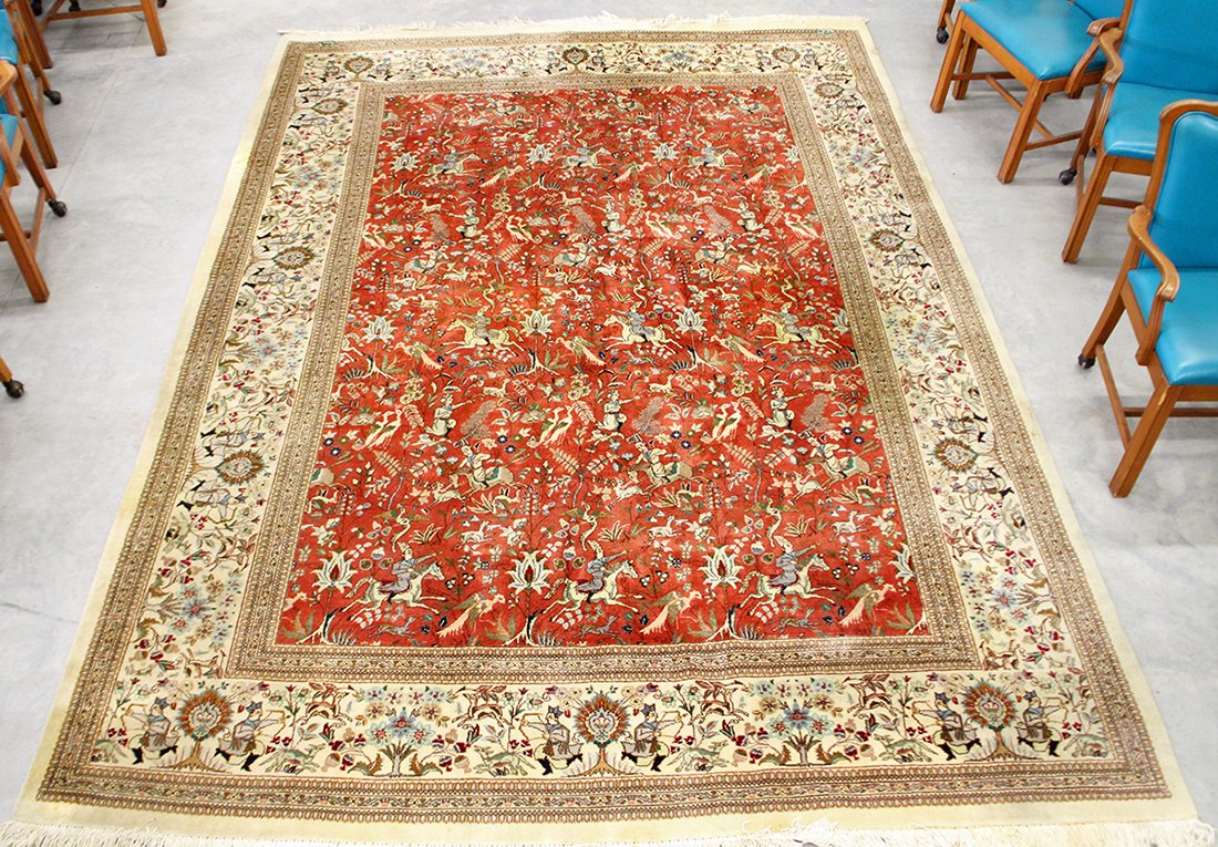 20TH CENTURY TABRIZ RUG (1 of 7)