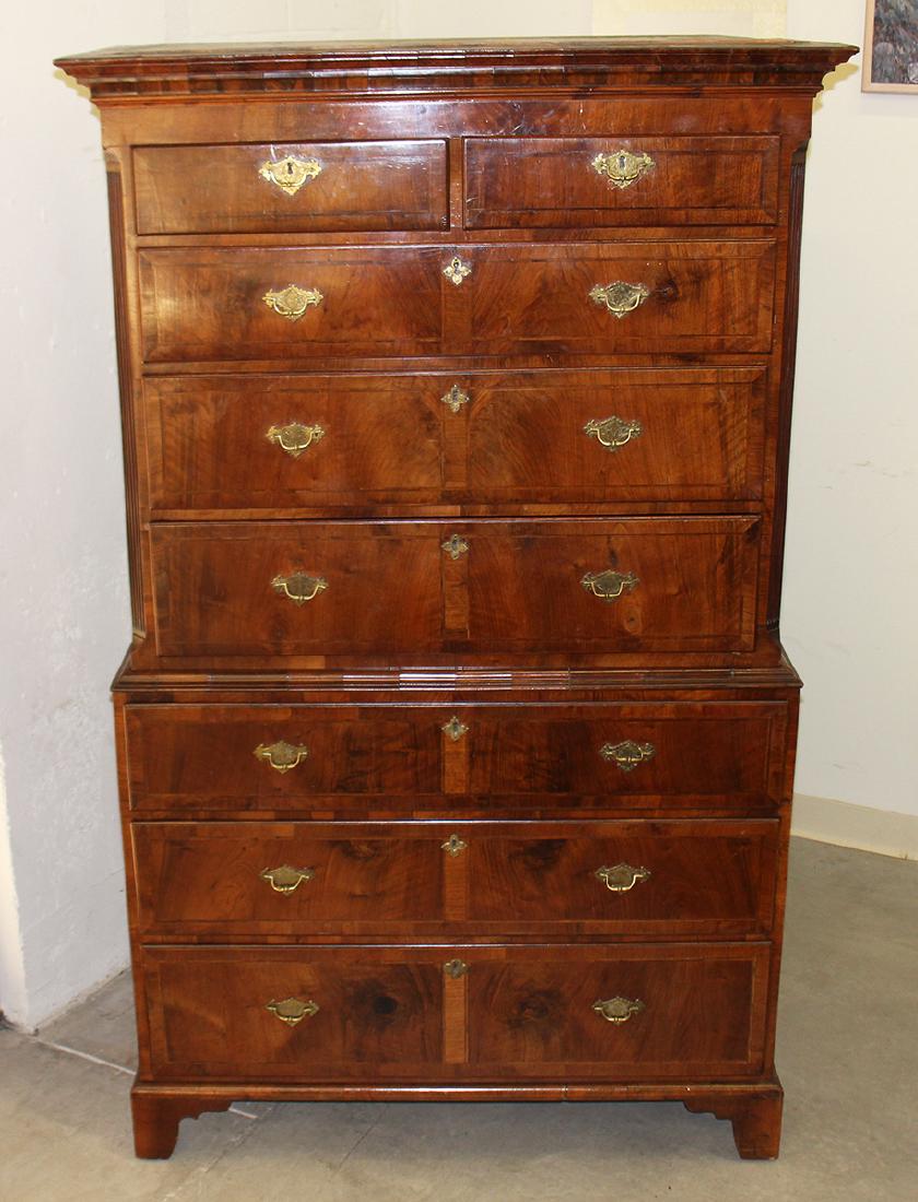 ANTIQUE CHEST ON CHEST (1 of 7)