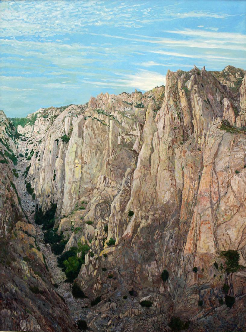 ROGER SMITH "MOUNTAIN GORGE" PAINTING (1 of 5)