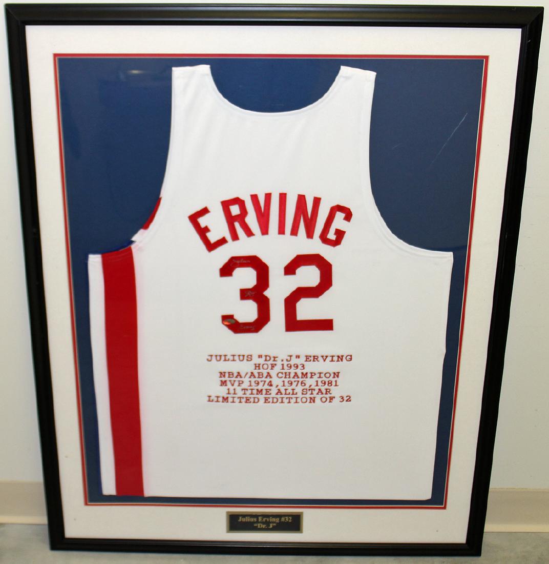 JULIUS ERVING AUTOGRAPHED JERSEY (1 of 3)