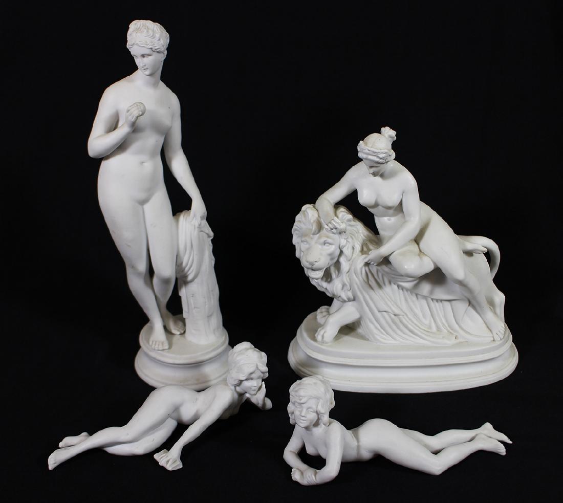 (4) GERMAN BISQUE FIGURINES (1 of 3)