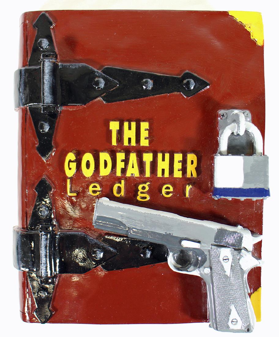 STEVE KAUFMAN THE GODFATHER LEDGER SCULPTURE (1 of 4)