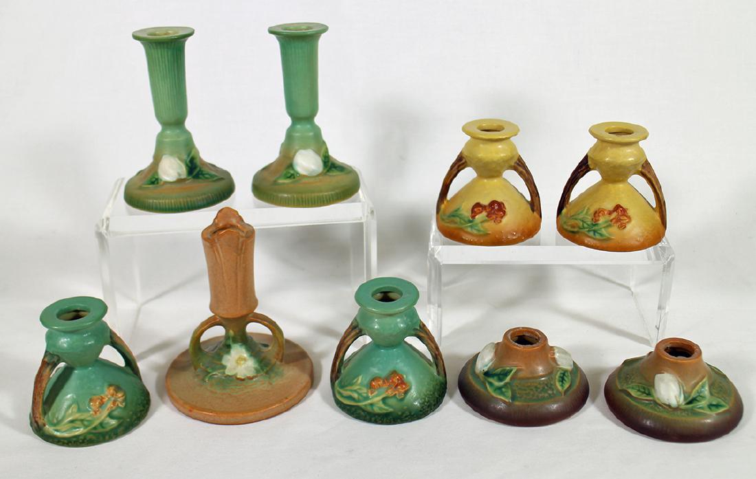 ROSEVILLE CANDLESTICK COLLECTION (1 of 3)