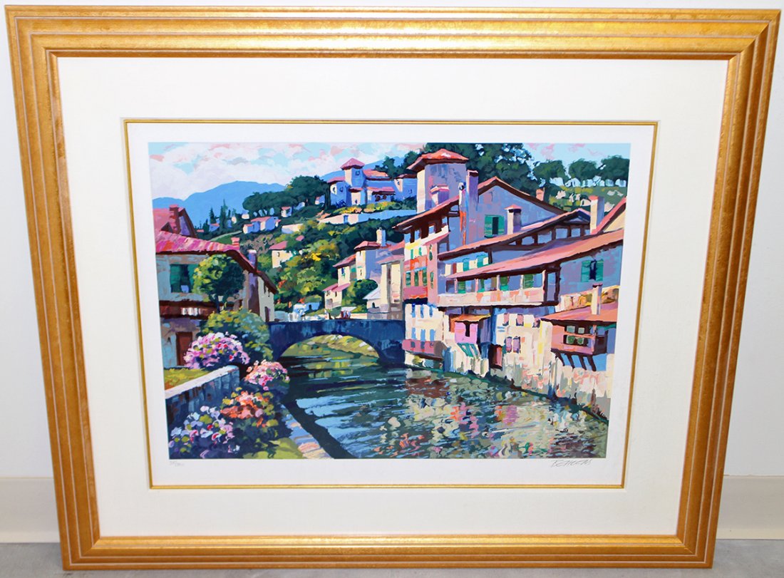 HOWARD BEHRENS ST. JEAN DE PIED SERIGRAPH (1 of 2)
