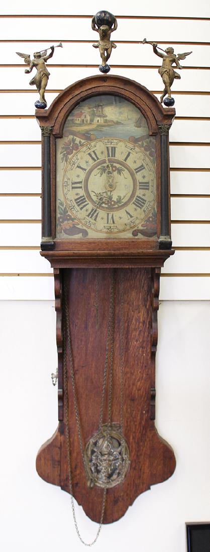 18TH CENTURY DUTCH WALL CLOCK (1 of 6)