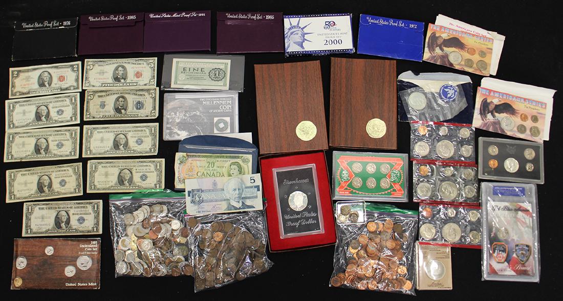 U.S. & FOREIGN COIN COLLECTION (1 of 4)