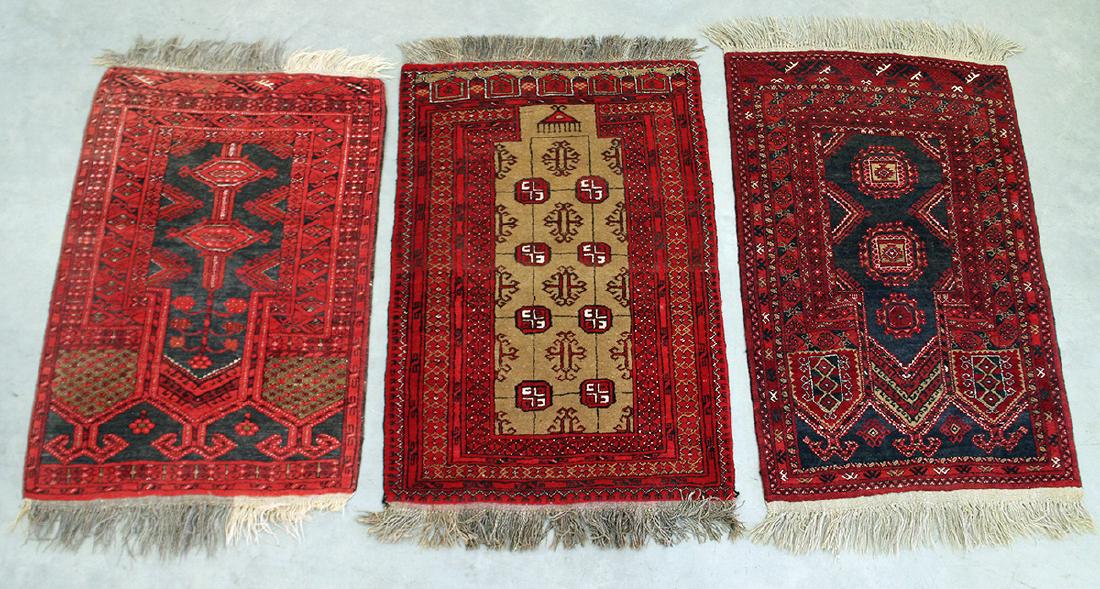 (3) AFGHANISTAN PURE WOOL RUGS (1 of 4)