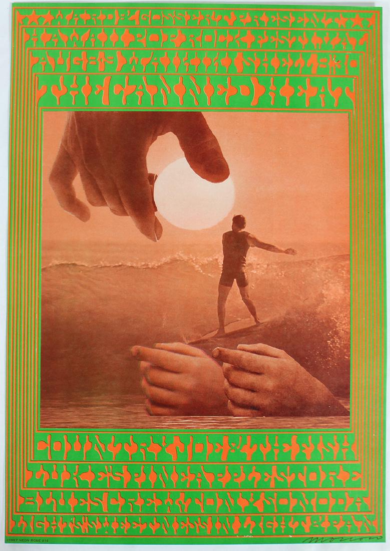 1967 CANNED HEAT / COUNTRY JOE & FISH WAIKIKI POSTER (1 of 2)