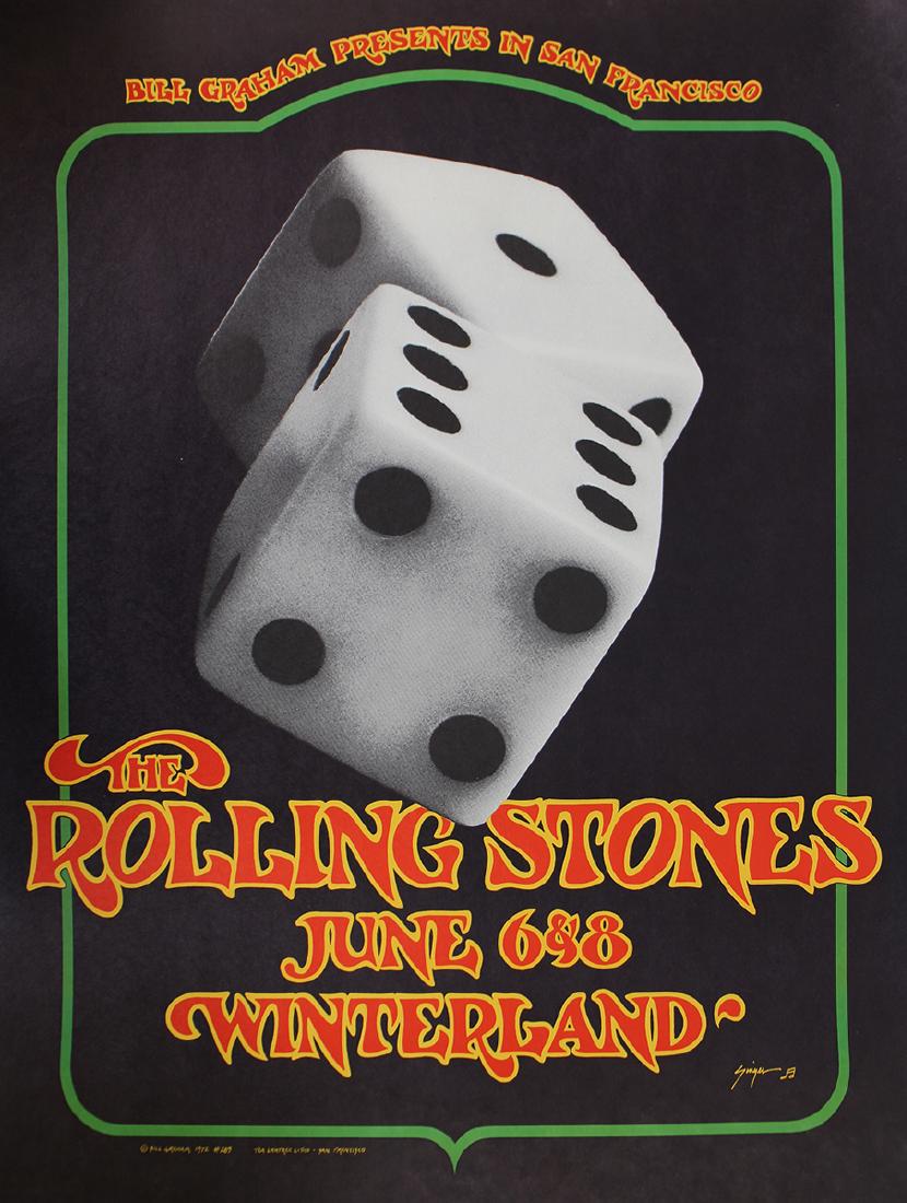 1972 ROLLING STONES CONCERT POSTER (1 of 2)