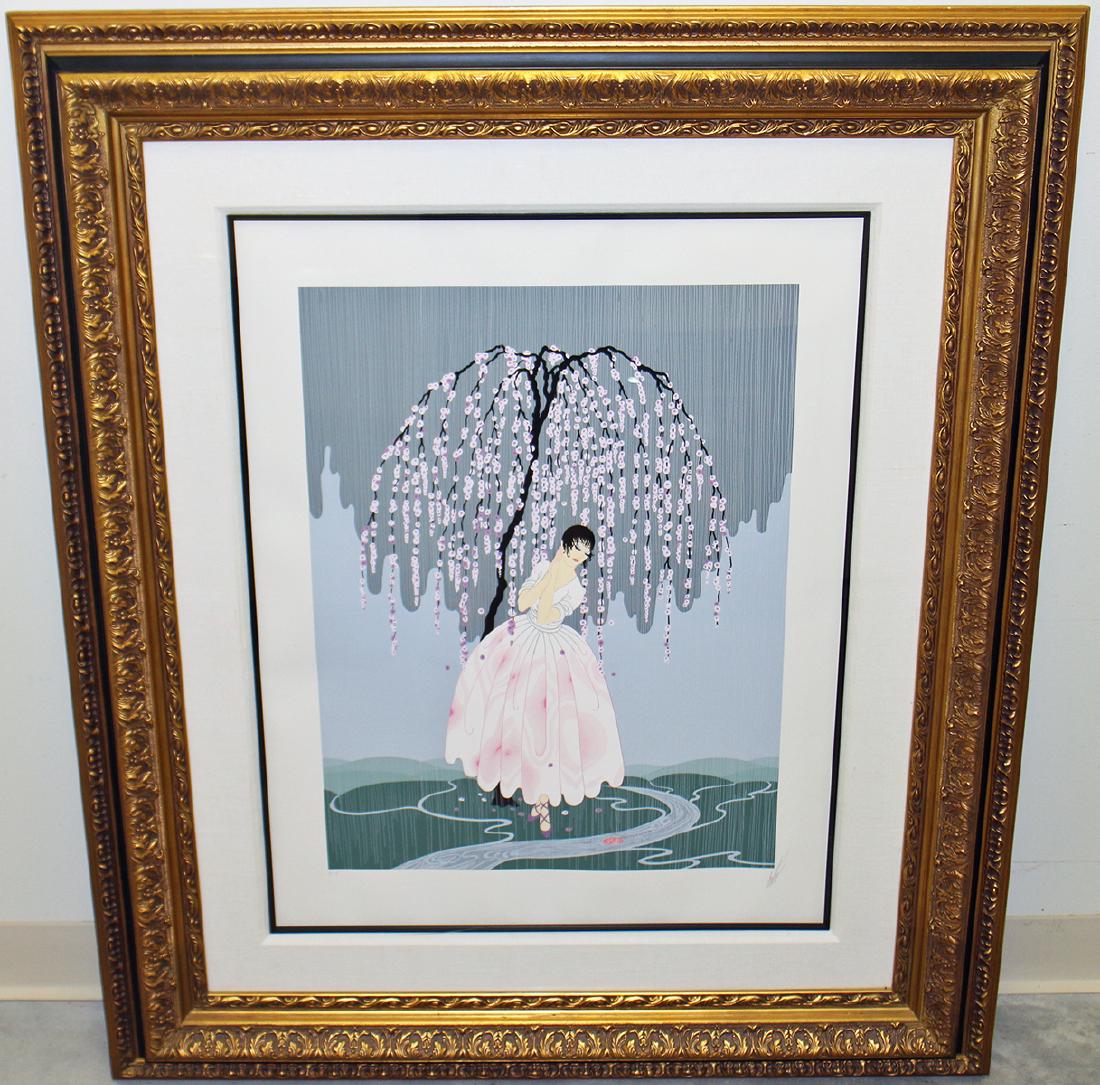ERTE "BLOSSOM UMBRELLA" A/P SERIGRAPH (1 of 4)