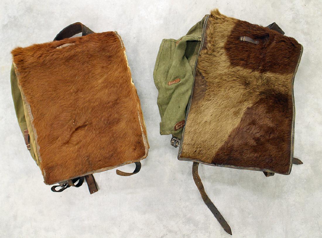 (2) WWII GERMAN RUCKSACK ALBIN SCHOLLE ZEITZ (1 of 3)