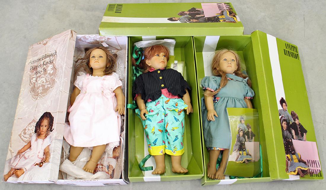 (3) ANNETTE HIMSTEDT PUPPEN KINDER DOLLS IN BOXES (1 of 2)