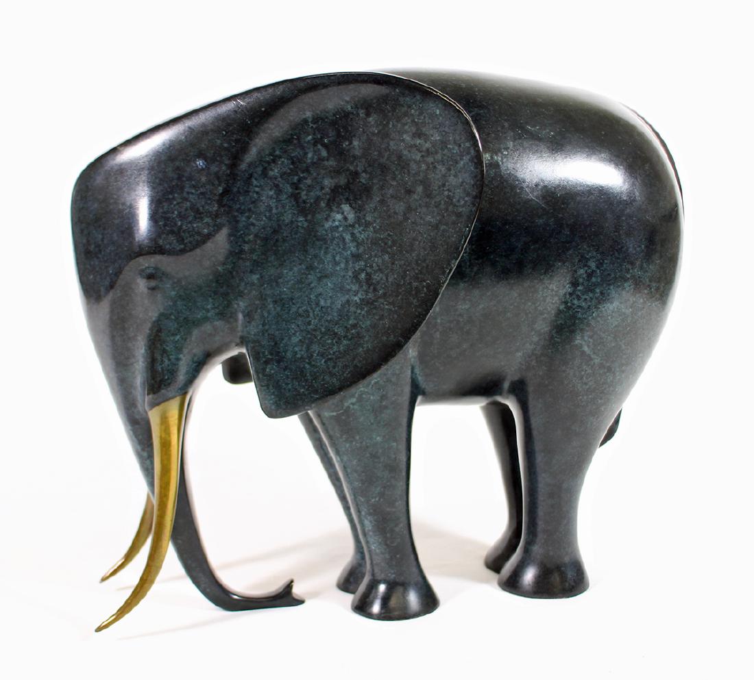 LOET VANDERVEEN AFRICAN ELEPHANT SCULPTURE (1 of 4)