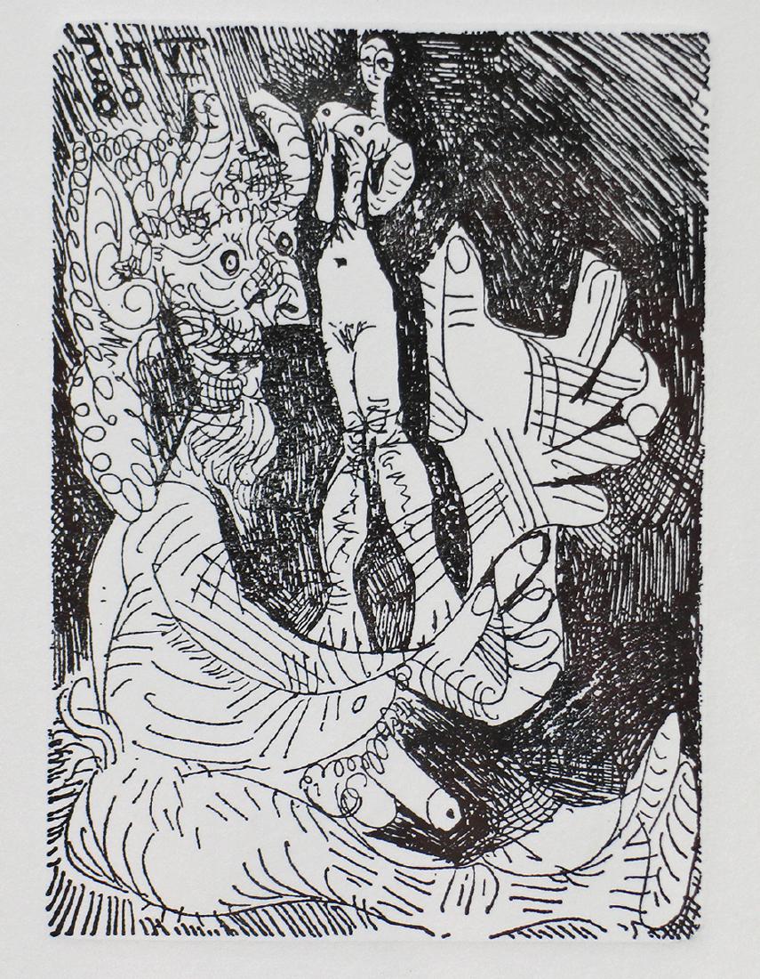 PABLO PICASSO ETCHING (1 of 3)