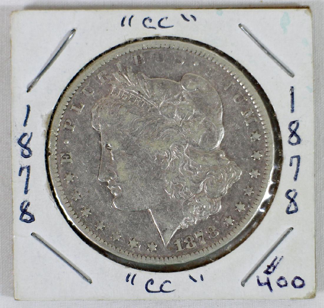 1878 CC MORGAN SILVER DOLLAR (1 of 1)