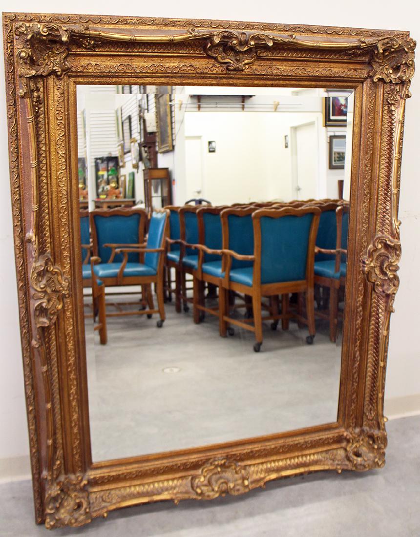 LARGE GOLD MIRROR (1 of 3)