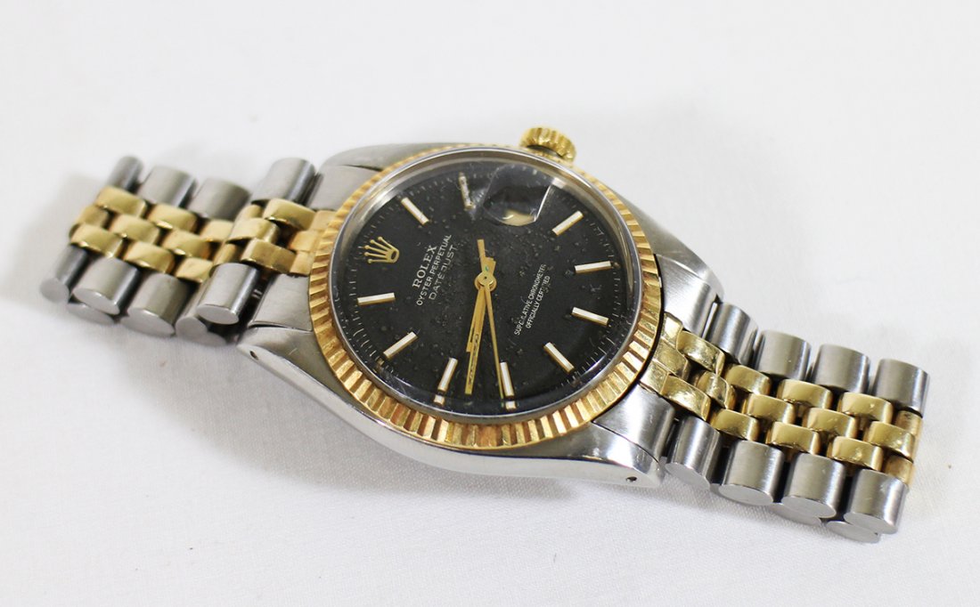 MEN'S SS & 14K ROLEX WATCH (1 of 5)
