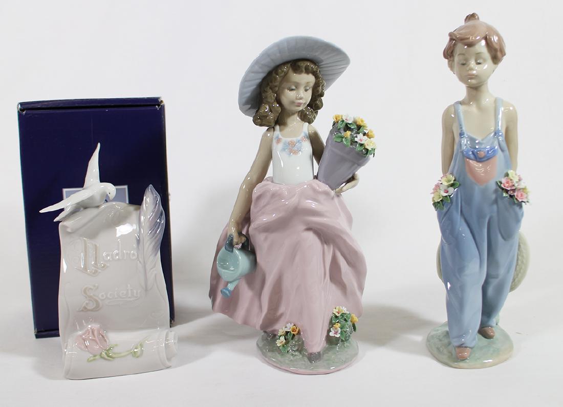 (3) LLADRO FIGURINES (1 of 2)