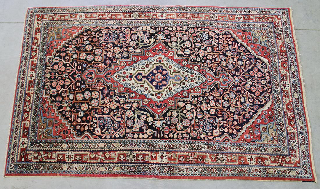KIRMAN RUG 6' 7" x 4' 3" (1 of 3)