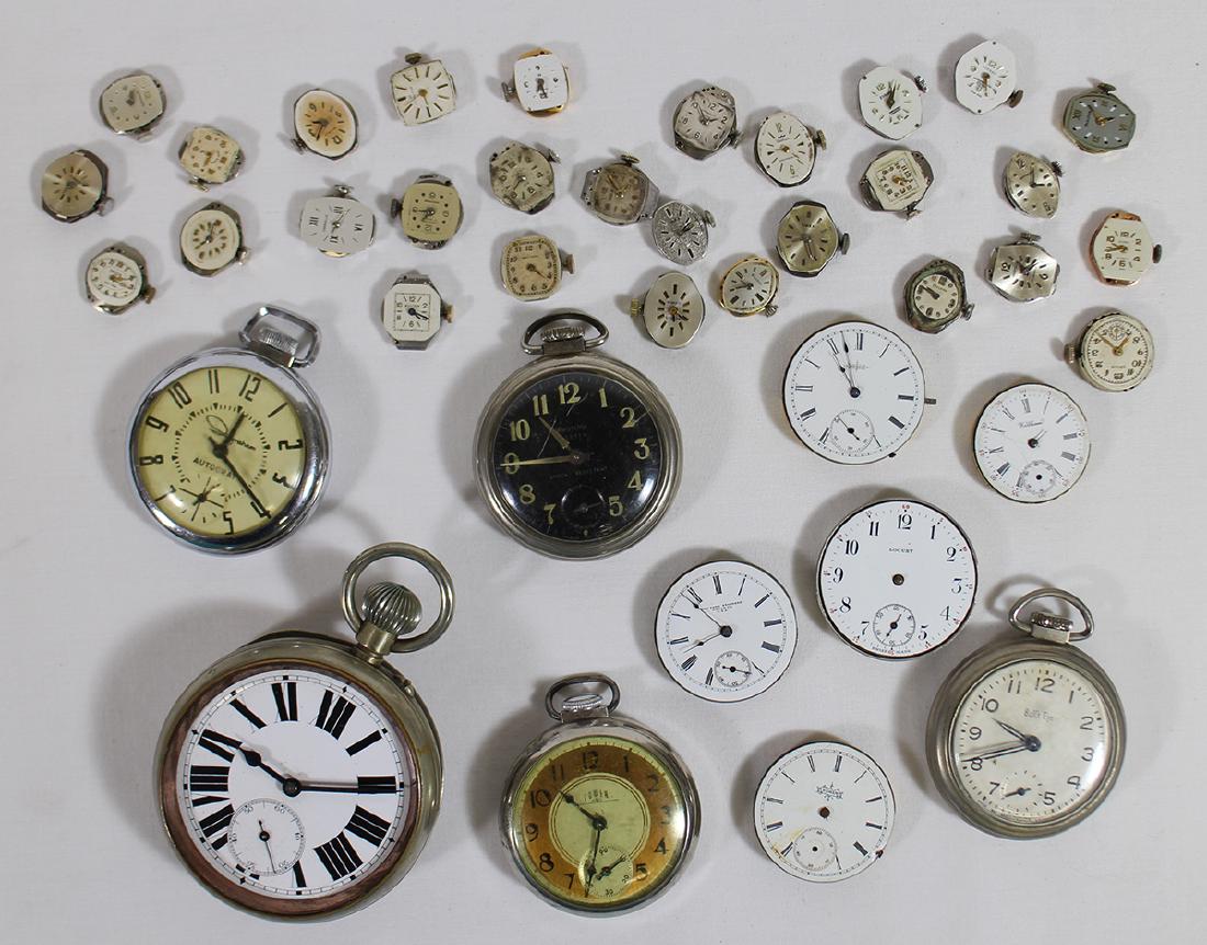 VINTAGE POCKET WATCHES & WATCH PARTS