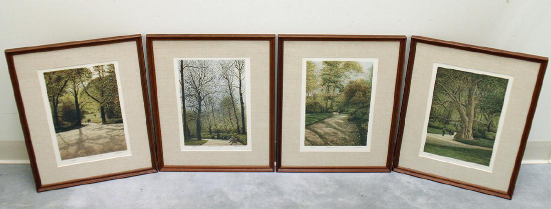 (4) HAROLD ALTMAN MONCEAU 1-4 LITHOGRAPHS (1 of 5)
