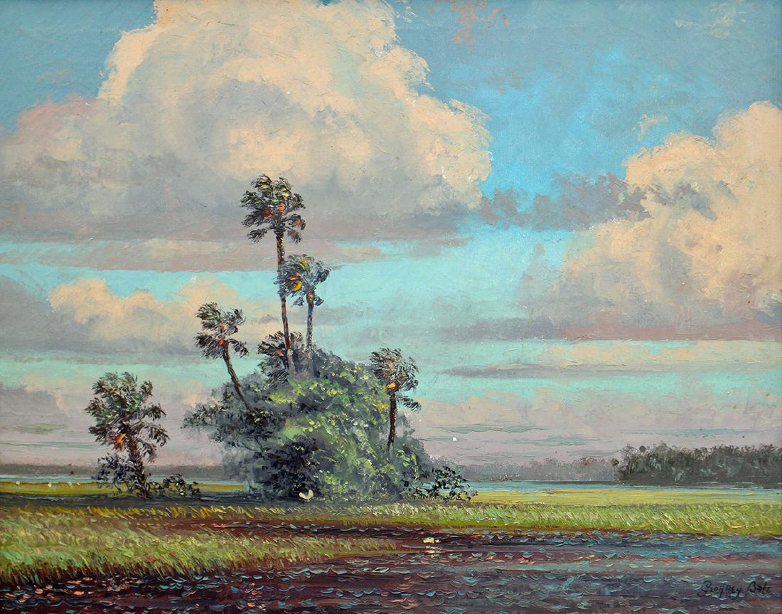 GEOFFREY BATE FLORIDA PAINTING (1 of 4)