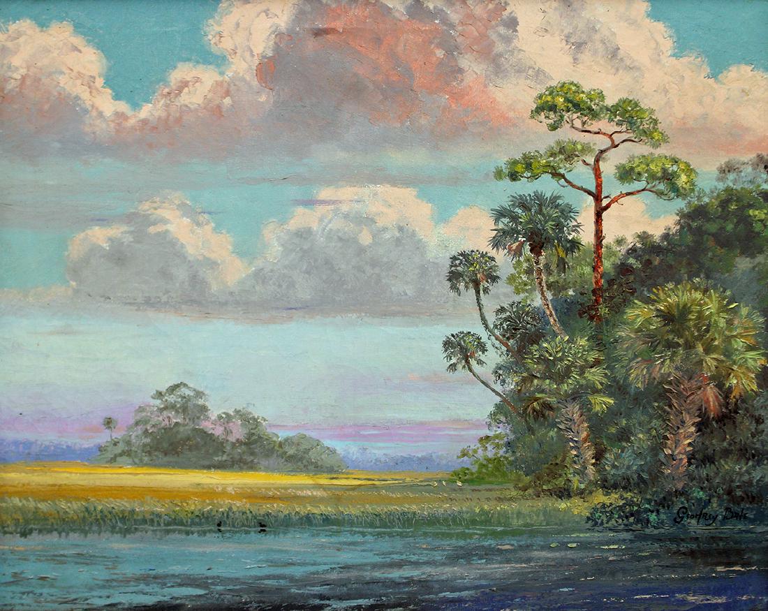 GEOFFREY BATE FLORIDA PAINTING (1 of 4)
