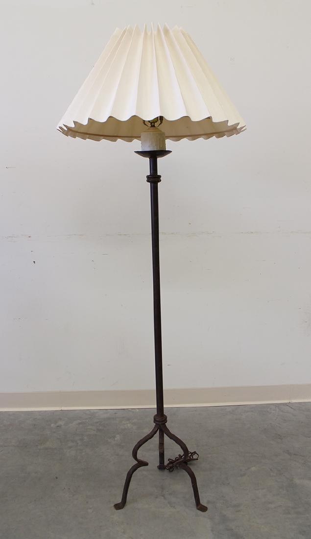 DANA CREATH DESIGNS FORGED IRON FLOOR LAMP (1 of 2)