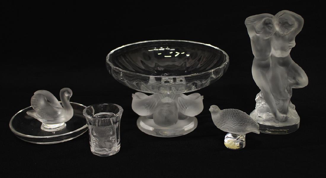 5 PC LALIQUE COLLECTION (1 of 2)